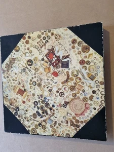 Vintage Springbok Jigsaw Puzzle Button Button Over 500 Pieces Complete - Picture 1 of 21
