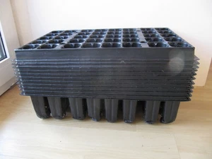 11x Forst-Topfplatte / Anzuchtplatte (50x30cm) mit 40 Zellen  ( 5 x 5 x 14 cm) - Bild 1 von 3