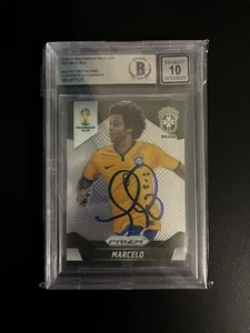 2014 Panini Prizm World Cup Marcelo On-Card Autograph BGS - Picture 1 of 1