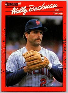 1990 Donruss #155 Wally Backman Minnesota Twins - Picture 1 of 2