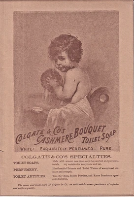 LOTE 12 anuncios impresos originales antiguos (1885-1905) página completa revista jabón #251 Foto 1 de 4