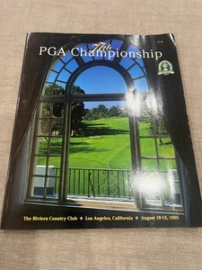VINTAGE 1995 77th PGA Championship Program @ Riviera Country Club - Picture 1 of 4