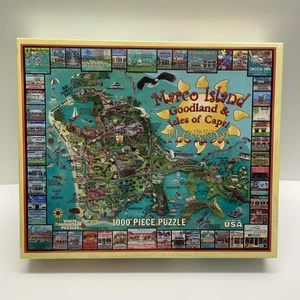 Marco Island Goodland Isles Capri Florida 1000 Piece Puzzle Extra Large Pieces - Picture 1 of 5