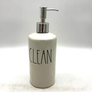Rae Dunn "CLEAN" Seifen- oder Lotionspender Artisan Collection von Magenta Badezimmer - Bild 1 von 6