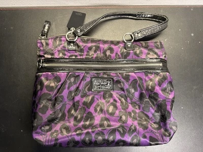 XL púrpura amapola fin de semana; bolso; bolso de mano Foto 1 de 4