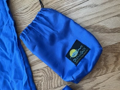 Dreamsack 100% Silk Blue Sleeping Bag Sheet Pillow Case - Image 1 of 4