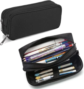 Estuche grande para lapices bolsa estilo estetica para de oficina y escuela - Foto 1 di 12
