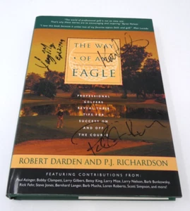 The Way of the Eagle Robert Darden Paul SIGNED DJ HC Golf Christian 1st Edition - Picture 1 of 8
