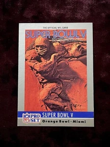 Indianapolis Colts 1990 Pro Set Super Bowl V Champs NFL HOF Legends Unitas MVP💙 - Bild 1 von 2