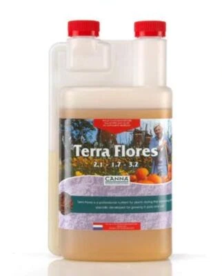 1 litro - Terra Flores - Nutriente para floración del suelo - CANNA 9110001 de CANNA Foto 1 de 2