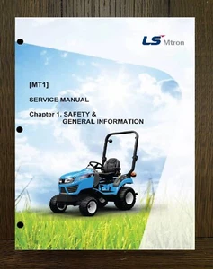 122 125 Traktor Service Manual passend für LS Mtron MT122 MT125 MT1 Serie - Werkstatt - Bild 1 von 19