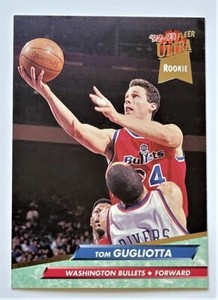1992-93 Fleer Ultra Tom Gugliotta Rookie Card #367 - Washington Bullets