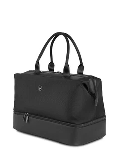 Swissgear Weekender Travel Tote Bag Black 10"Wx18"LX13"H - Picture 1 of 12