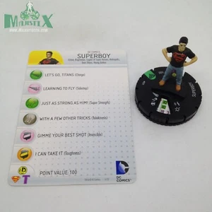 Heroclix Superman / Wonder Woman Set Superboy #031 ¡Figura poco común con tarjeta! - Imagen 1 de 1