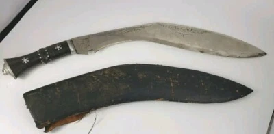 Cuchillo grande Kukri Khukuri Khukri grado turístico de 23" hecho en la India Foto 1 de 4