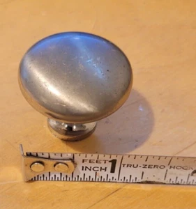 brushed nickel steel drawer pull - Picture 1 of 4