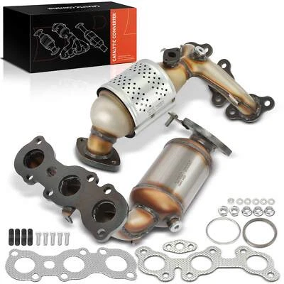 2pcs Front Catalytic Converter for Toyota Camry 2002-2006 Lexus ES300 V6 3.0L - Image 1 of 4