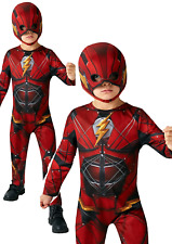 Flash Disfraz Liga de la Justicia Niños Superhéroe Dc Comics Disfraz Infantil