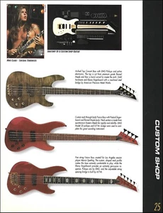 Jackson Custom Shop Concert & Futura Bass Guitar ad print Suicidal Tendencies - Picture 1 of 3