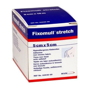 Fixomull Stretch 5cm X 5m Application & Fixation of Dressings Hypoallergenic - Bild 1 von 1