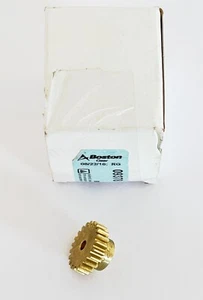 NEW BOSTON GEAR Brass Y2421 Spur 24 D.P. - 21 Teeth 20° Pressure Angle SpurGear - Picture 1 of 7
