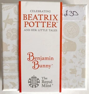 The Royal Mint Benjamin Bunny 2017 UK 50p Silver Proof Coin - Picture 1 of 5