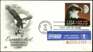 US FDC #2122 $10.75 Express Stamp  Artcraft Cachet San Francisco, CA - Picture 1 of 1