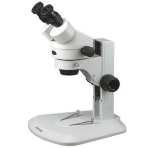 AmScope 3.5X-90X Track Stand Super Widefield Track Zoom Binocular Microscope - Picture 1 of 4