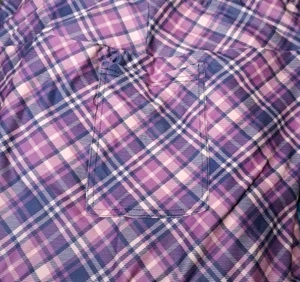 Gingham Leggings Jogging Pants TC2 Amelia Rose Pockets Purple Pink Navy Blue - Picture 1 of 5