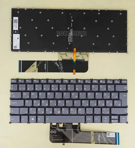 New For Lenovo IdeaPad 3-14ITL6 82H7 Keyboard backlit Hungarian HU - Picture 1 of 2
