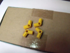 10µµ Lego Cross Angles 5 lot de 4 pieces jaune - Imagen 1 de 1