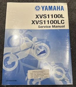 Yamaha XVS1100L / XVS1100LC Owners Service Manual Book Guide 1999 New Unopened - Picture 1 of 2