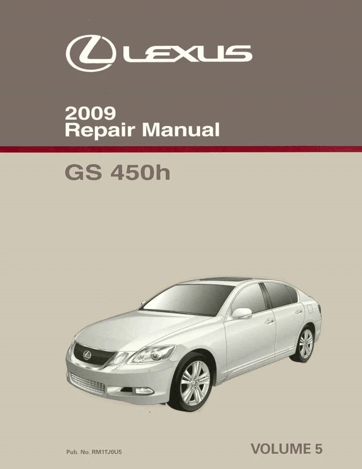 2009 Lexus GS 450h Shop Service Repair Manual Volume 5 Only - Image 1 of 1