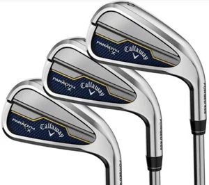 Callaway Paradym X Forged Iron Set 6-AW Steel Elevate MPH 115 Regular Flex NEW - Picture 1 of 7