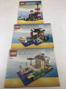 LEGO CREATOR Set 5770 Isla Faro, SOLO Instrucciones, Los 3 Manuales - Imagen 1 de 3
