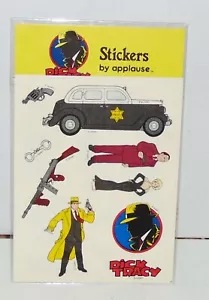 Vintage stickers Dick Tracy Applause Disney sealed NOS - Picture 1 of 2