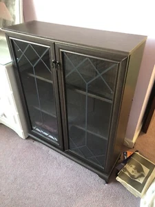 Display cabinet/bookcase with glass doors - Picture 1 of 4