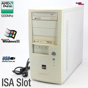Biostar M7VKB Ver:2.1 AMD Duron 1200MHz Computer PC Parallel RS-232 256MB 120GB - Picture 1 of 8