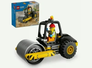 NUEVO Lego City 60401 Serie de Construcción STEAMROLLER 78 piezas Juego de Juguetes de Construcción - Imagen 1 de 2