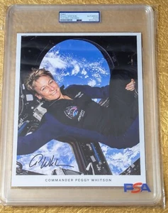 Commander Peggy Whitson Autograph PSA DNA 🚀 Signed Official Axiom Space Litho  - Picture 1 of 3