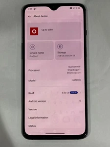 OnePlus 7 (Dual SIM) - 256GB - Mirror Grey (Unlocked) Smartphone - Afbeelding 1 van 4