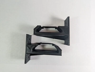 Soportes de tapa de extremo de montaje en pared para maqueta de tren a escala HO Foto 1 de 4