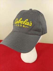 Cabela's Club Strapback Mütze grau bestickt verstellbar - Bild 1 von 10