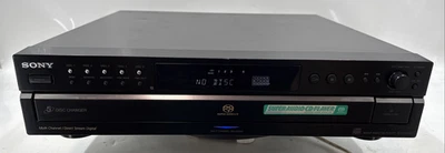 Sony SCD-CE595 Super Audio CD Player 5 Disc Changer Tested!  EB-19312 - Image 1 of 4