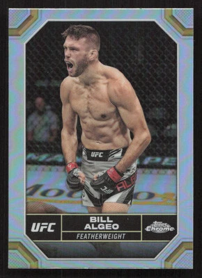 2024 Topps Chrome UFC Bill Algeo Refractor #27 Card - Image 1 of 2