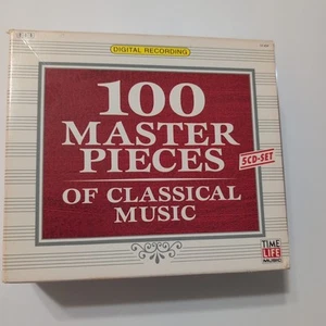 Time Life 100 Masterpieces Of Classical Music 5 CD Set / Vintage 1997 - Picture 1 of 3