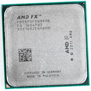 AMD FX-9590 FD9590FHW8KHK AM3+ 5GHz Vishera Eight Core Processor 220W Top Chip - Picture 1 of 3