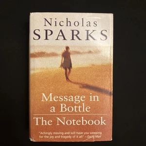 Nicholas Sparks Double - Message In A Bottle & The Notebook, Hardback, 1999 - Picture 1 of 4