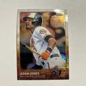 Adam Jones 2015 Topps Chrome Prism Refractor Parallel #7 Baltimore Orioles - Bild 1 von 2