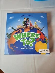 Kleine Pässe Brettspiel Wohin? Ein Reiseabenteuer Spiel Neu Versiegelt Geschenk - Bild 1 von 5